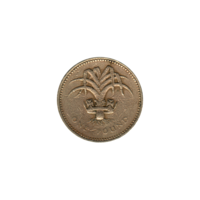 Preview 1 Pound, 1985 reverse