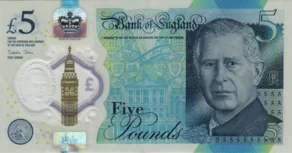 Preview 5 Pounds, 2023 obverse