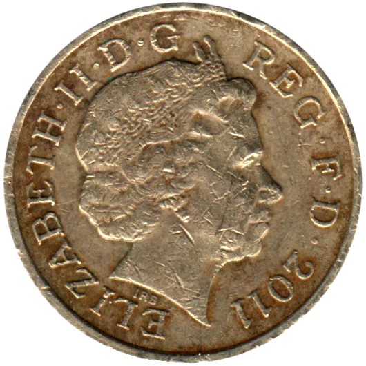 1 Pound, 2011 Obverse