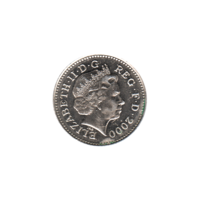 Preview 10 pence, 2000 obverse