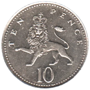 Preview 10 pence, 2000 reverse