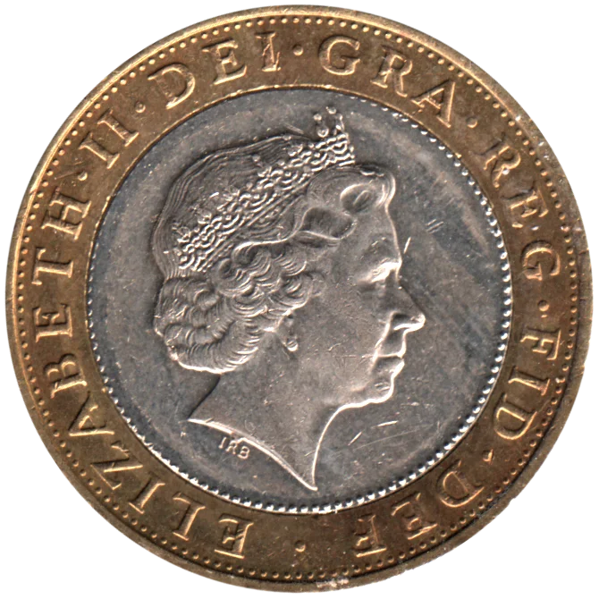 2 Pounds, 2014 Obverse
