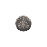 Preview 5 pence, 2002 reverse