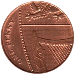 Preview 1 penny, 2008 reverse