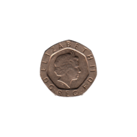 Preview 20 pence, 1999 obverse