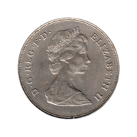 Preview 25 pence, 1981 obverse