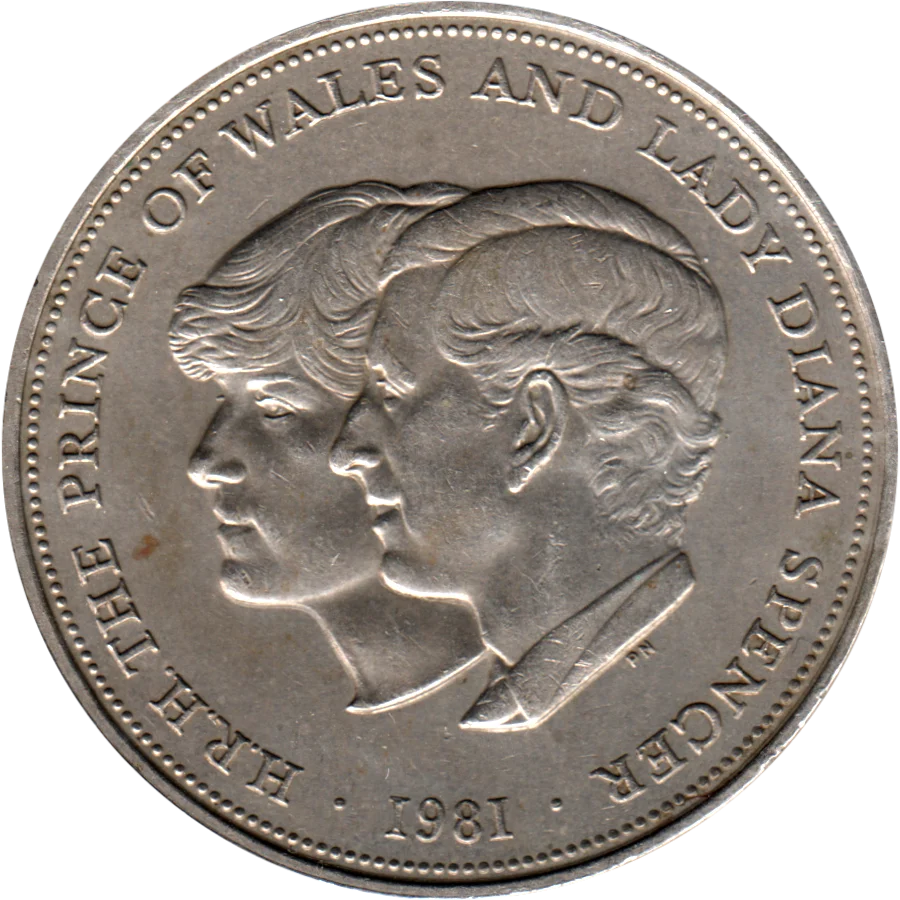 25 pence, 1981 Reverse