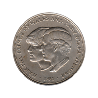 Preview 25 pence, 1981 reverse