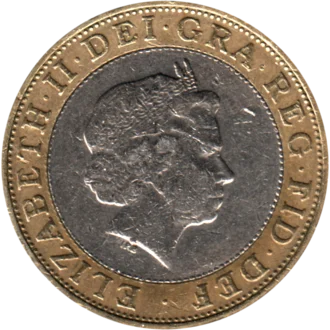 Preview 2 Pounds, 2000 obverse