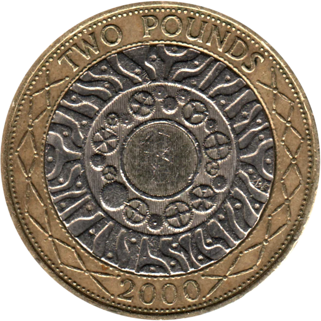 2 Pounds, 2000 Reverse