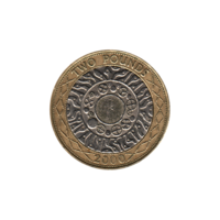 Preview 2 Pounds, 2000 reverse