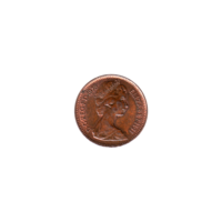 Preview ½ penny, 1978 obverse