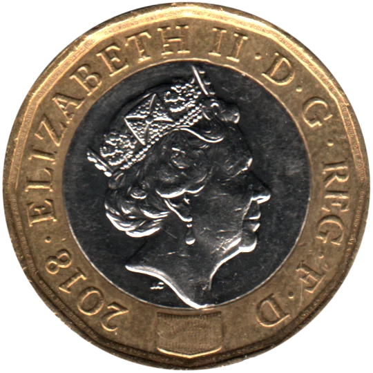 1 Pound, 2018 Obverse