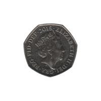 Preview 50 pence, 2015 obverse