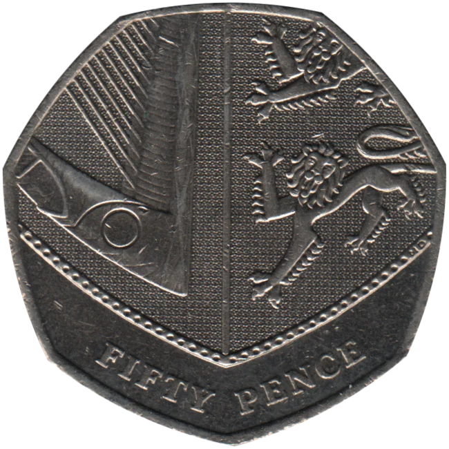 50 pence, 2015 Reverse