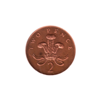 Preview 2 pence, 1993 reverse