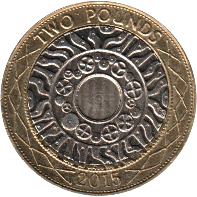 2 Pounds, 2015 Reverse