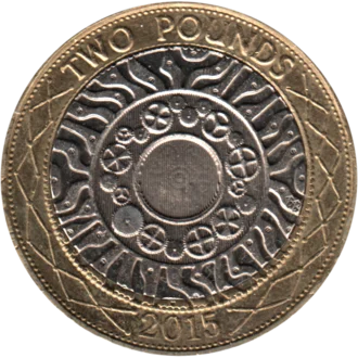 Preview 2 Pounds, 2015 reverse