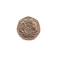 Preview 20 pence, 1995 reverse