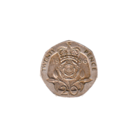Preview 20 pence, 1996 reverse