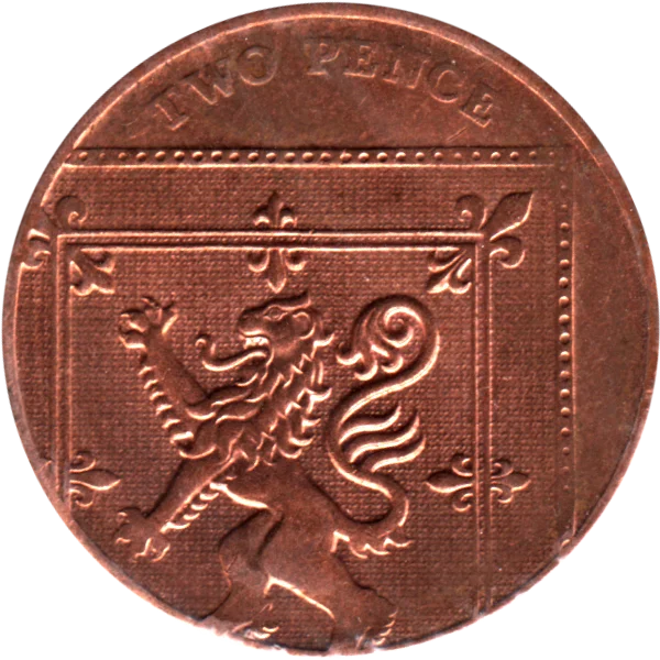 2 pence, 2011 Reverse