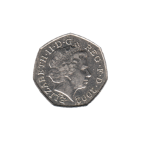 Preview 50 pence, 2002 obverse