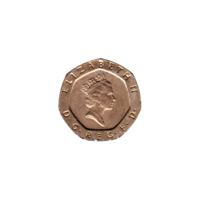 Preview 20 pence, 1990 obverse