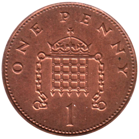 1 penny, 1994 Reverse