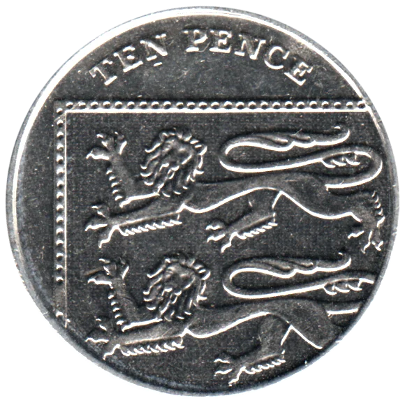 10 pence, 2013 Reverse