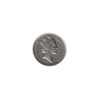 Preview 5 pence, 1990 obverse