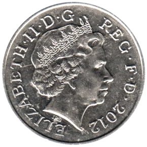 Preview 10 pence, 2012 obverse