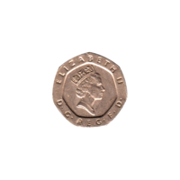 Preview 20 pence, 1997 obverse