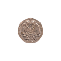 Preview 20 pence, 1997 reverse