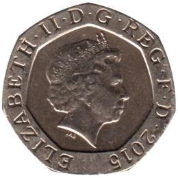 Preview 20 pence, 2015 obverse