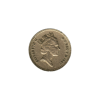 Preview 1 Pound, 1987 obverse