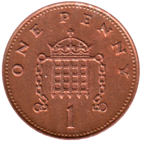 1 penny, 2000 Reverse