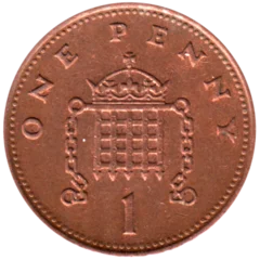 Preview 1 penny, 2000 reverse