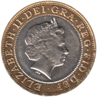 Preview 2 Pounds, 2007 obverse