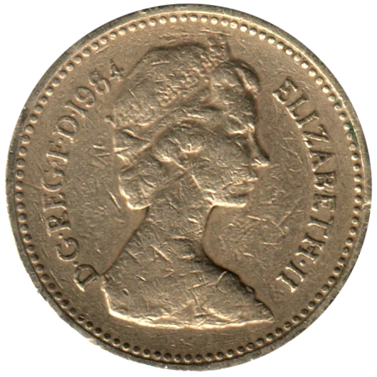 1 Pound, 1984 Obverse