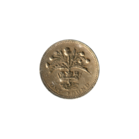 Preview 1 Pound, 1989 reverse