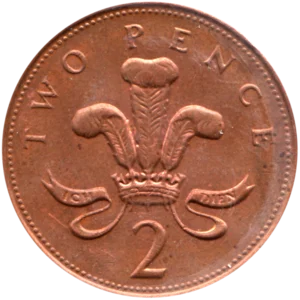 Preview 2 pence, 2001 reverse