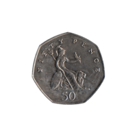 Preview 50 pence, 2004 reverse