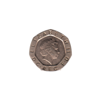 Preview 20 pence, 2004 obverse