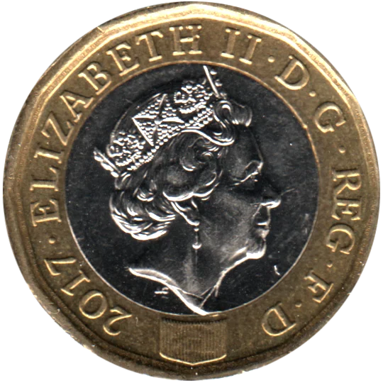 1 Pound, 2017 Obverse