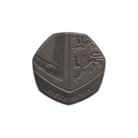 Preview 50 pence, 2012 reverse