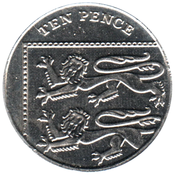 10 pence, 2014 Reverse