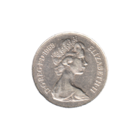 Preview 10 pence, 1969 obverse