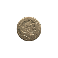 Preview 1 Pound, 2008 obverse