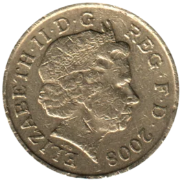 Preview 1 Pound, 2008 obverse