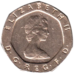Preview 20 pence, 1984 obverse